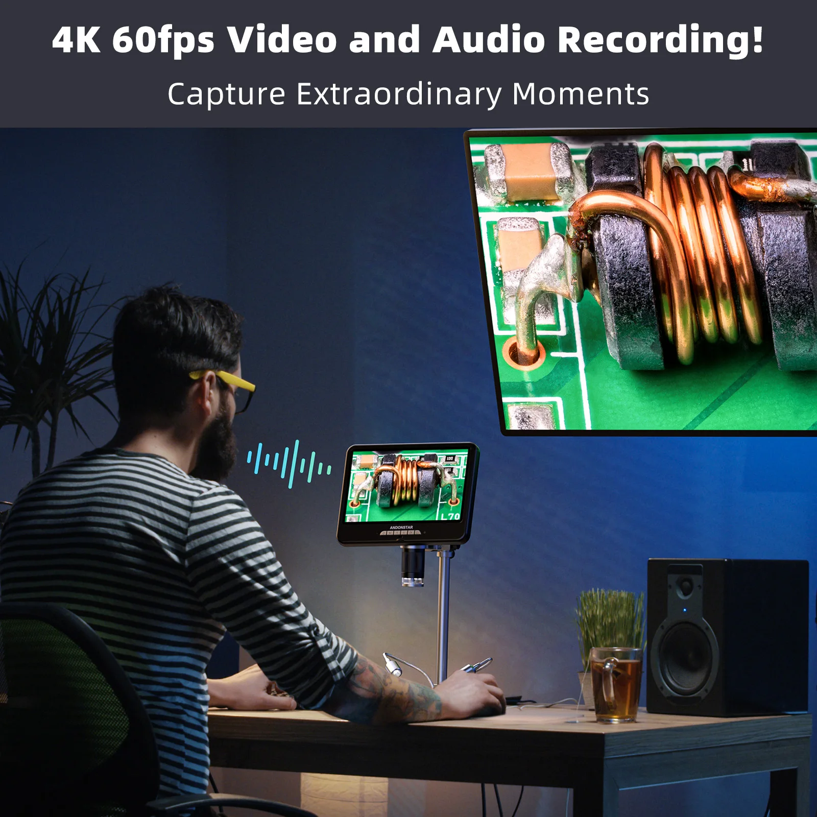 Andonstar AD210S-Pro 4K 60FPS  - Electronics Repairing review and price