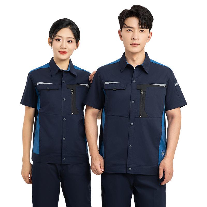 Short Sleeved Workwear Set Men - Electronics Repair Logo review and price